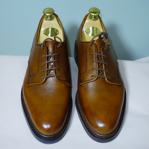 CROCKETT&JONES 未使用 GRASMERE サイズ6 ウィズC ラスト240 色TAN 並行輸入品 ダービー derby グラスメア