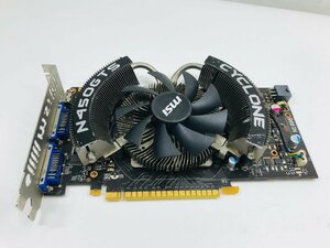 中古動作品　MSI グラフィックボード N450GTS Cyclone 1G 0c/D5