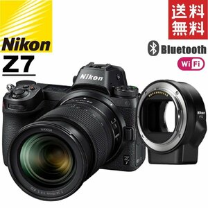 ニコン Nikon Z7 NIKKOR Z 24-70+FTZマウントアダプターキット レンズキット ブラック フルサイズ ミラーレス 一眼レフ 中古