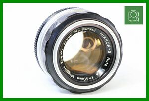 【同梱歓迎】実用■ニコン Nikon AI改 Auto NIKKOR 50mm F1.4■YYY407