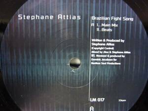 12inch STEPHANE ATTIAS / Brazilian Fight Song Modaji Mix / Laws Of Motion 5枚以上で送料無料