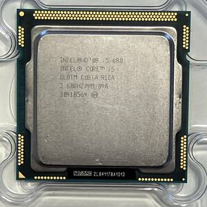 Intel Core i5 680 SLBTM 3.60GHz 2Core-4Thread LGA1156 インテル CPU