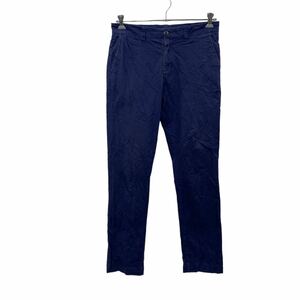 MONOPRIXhomme チノパンツ W34 ネイビー 古着卸 アメリカ仕入 2307-1213