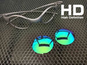 LINEGEAR　オークリー　マーズ用交換レンズ　HDレンズ　グリーンジェイド　Oakley　X-Metal Mars