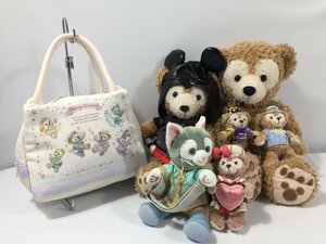 ディズニー　ダッフィーほかぬいぐるみ/マスコット/ダッフィー＆フレンズバッグ　中古　まとめて　　TH5.016