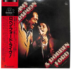 e3475/LP/帯付/ロベン・フォード・ライヴ！