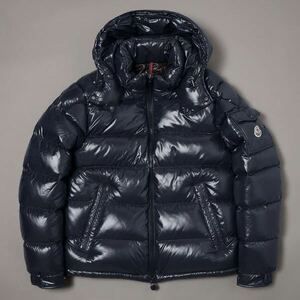 ★定価260,700円★ MONCLER MAYA マヤ ３　モンクレール ダウンジャケット マヤ ネイビー ワッペン DIST 国内正規品 完売品