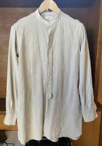 sus-sous shirts officers size5 定価¥49,500 送料無料