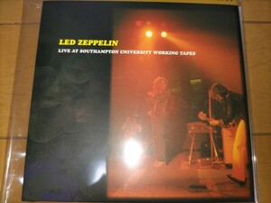 【LED ZEPPELIN】LIVE AT SOUTHAMPTON UNIVERSITY WORKING TAPE【EMPRESS VALLEY】 