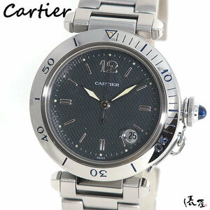 【カルティエ】パシャ 38mm 希少モデル 自動巻 OH済み 極美品 メンズ 時計 Cartier Pasha 俵屋