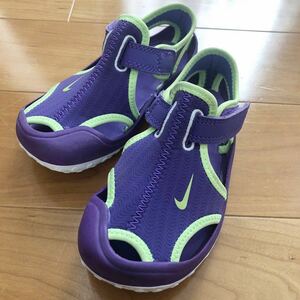 NIKE ナイキ 子供サンダル パープル 16cm