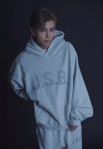 Sサイズ★三代目 J SOUL BROTHERS ■Dropped Overdye Hoodie スエットパーカ/岩田剛典 登坂広臣 今市隆二 山下健二郎 NAOTO ELLY 小林直己