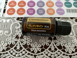 非売品　新品　ドテラ　クレメンタイン　15ml　キャップシール付 doTERRA ドテラ アロマオイル エッセンシャルオイル エッセンシャルオイル