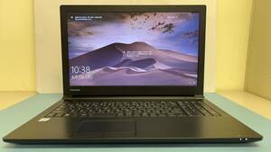 中古ノートパソコン★Windows10★toshiba Core i3-6100U/@2.30GHz/4GB/HDD 500GB/15インチ以上★