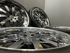 【NITTO 255/35ZR22 285/30ZR22】夏タイヤ【WORK Equip エクイップ 22インチ 9.5J+27/10.5J+33 5HPCD120】LEXUS LS500/LS600h等 (VTK816MS)