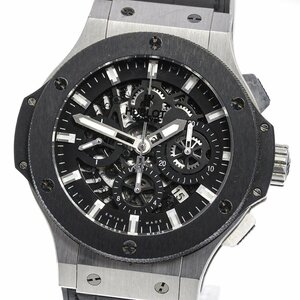 ベルト訳あり ウブロ HUBLOT 311.SM.1170.GR ビッグバン アエロバン デイト 自動巻き メンズ _718966【ev10】