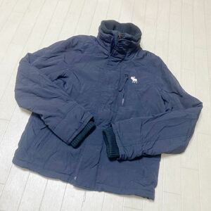 3756☆ Abercrombie&Fitch アバクロンビー&フィッチ トップス アウター ナイロンジャケット メンズ M ブラック