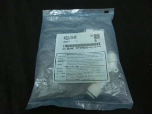 未使用品 5個セット SMC L字 FRワンタッチ管継手 KQ2L10-00 エルボー