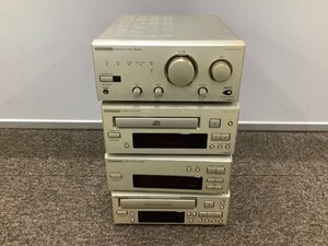 【現状品】ジャンク　動作未確認　ONKYO オンキョー A-909/EQ-205/C-705/K-505/ システムコンポ　通電のみ確認