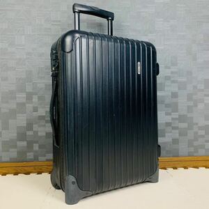 【廃盤】RIMOWA リモワ SALSA サルサ 35L 機内持ち込み 2輪 TSAロック キャビン マットブラック 艶消し黒 スーツケース キャリーバッグ 