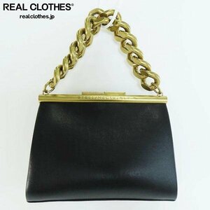 STELLAMcCARTNEY/ステラマッカートニー 2WAY Small Chunky Chain Bag/スモール チャンキーチェーンバッグ/ブラック /060