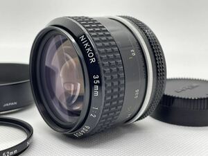 [B 並品]Nikon Ai NIKKOR 35mm f2 ニコン ニッコール 単焦点レンズ