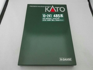動作確認済 汚れ有 Nゲージ KATO 485系電車 初期形 (雷鳥) 8両基本セット 10-241