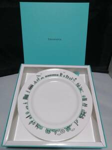 20CM 複数あり 新品未使用◇ティファニー 三菱100周年記念コラボ プレート TIFFANY&CO.