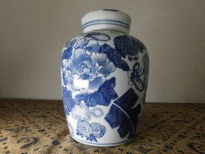 ☆★骨董天国☆★珍品！！景徳鎮蓋付き花瓶