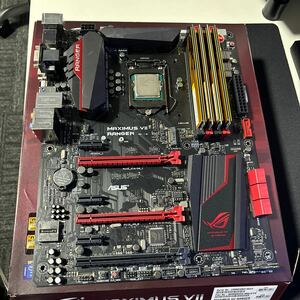 ASUS MAXIMUSⅦ RANGER CPUメモリジャンクセット