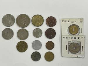 古硬貨 アンティーク貨幣 日本 海外 おまとめ15枚 希少品 