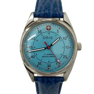 稼働品 ORIS オリス 17JEWELS SHOCK PROOF 手巻き 17石 メンズ ウォッチ 腕時計