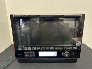 A1　TOSHIBA　東芝　ER-SD3000 R　電子レンジ　2018年製　レッドカラー　通電確認済み　現状品