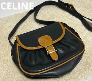 1円〜　CELINE ヴィンテージ　セリーヌ　ショルダーバッグ　