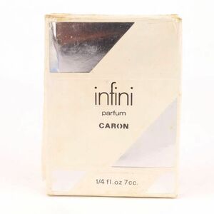 キャロン ミニ香水 アンフィニ infini パルファム 未使用 フレグランス 箱ダメージ有 レディース 7mlサイズ CARON