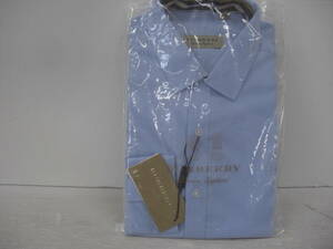 ◆◇BURBERRY　バーバリー　ワイシャツ　カッターシャツ　メンズ　Lサイズ　ブルー 古ta0004-169ネ◇◆