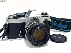 Nikon FE NIKKOR 50mm 1:1.4 ニコン 一眼レフ フィルムカメラ ボディ レンズ M497N