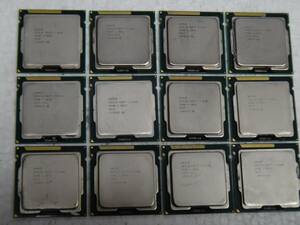 Intel Core i7-2600×8個 と Corei7-2600K×2個と Corei7-2700K×2個....12個セット 動作確認済★