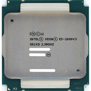【中古】【ゆうパケット対応】Xeon E5-2699 v3 2.3GHz 45M LGA2011-3 SR1XD [管理:1050011056]
