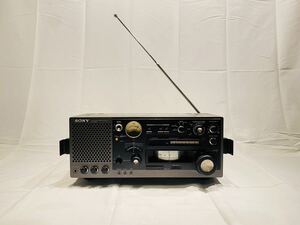 SONY ソニー BCLラジオ ICF-6800A マルチバンドレシーバー FM/MW/SW 外装に割れあり