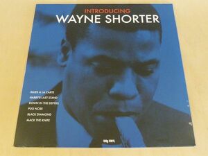 未開封 ウェイン・ショーター リー・モーガン Introducing Wayne Shorter 限定180g重量盤LP Lee Morgan Wynton Kelly Mack The Knife