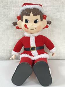 ペコちゃん　人形　おすわりペコちゃん　クリスマス　イベント　サンタクロース　コスチューム