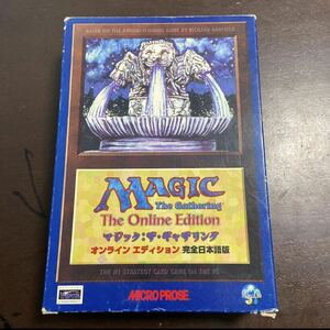 【希少】マジック・ザ・ギャザリング　完全日本語版　MICRO PROSE版　PCゲーム Magic The Gathering