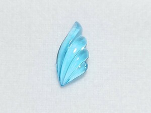 フェザー！　ブルートパーズ　7.18ct ルース（LA-6429）