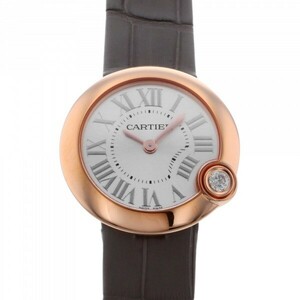 カルティエ Cartier バロンブラン バロン ブラン ドゥ WGBL0005 シルバー文字盤 新品 腕時計 レディース