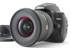 ニコン Nikon D5000 body レンズ Sigma 10-20mm F4-5.6 DC