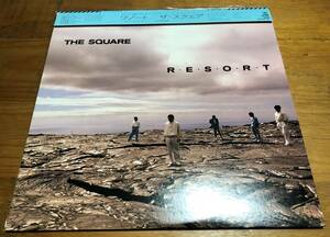 LP【FUSION】THE SQUARE / R・E・S・O・R・T【28AH 1845盤】