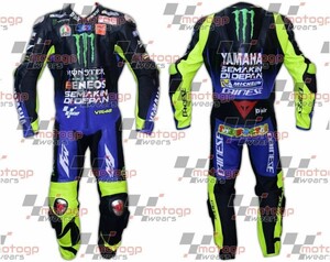 海外　限定品　送料込み バレンティーノ・ロッシ　MotoGP　VR46　2019　レーシング　レザージャケット　上部分のみ　サイズ各種　