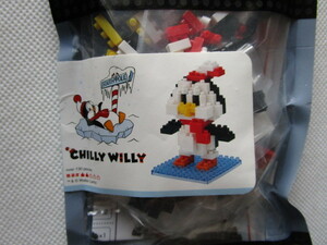 USJ☆nano block☆CHILLY WILLY(チリー・ウィリー)ペンギン☆ナノブロック☆ユニバーサル・スタジオ・ジャパン☆即決あり