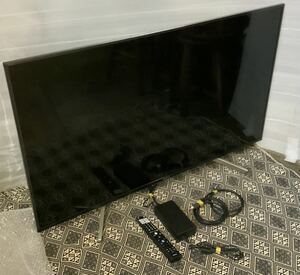 中古品 2020年製 49V型 SONY BRAVIAブラビア 4K液晶テレビ KJ-49X8500G リモコン付 4Kチューナー内蔵 ソニー/443 らくらく家財便発送です！